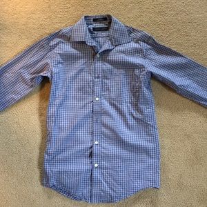 Boy's Plaid Joseph Abboud Button-down